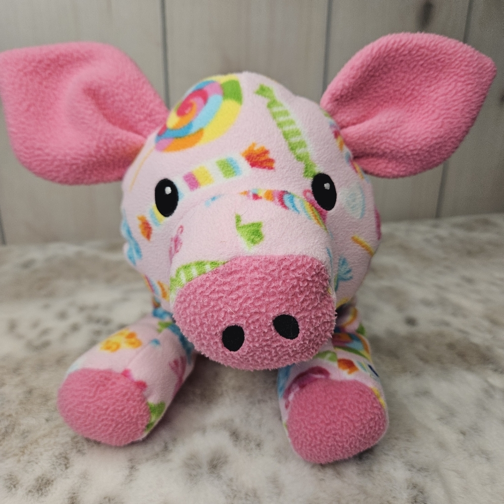 Melissa & Doug Beeposh Becky Pig Pink Fleece 16" Candy Stuffed Animal Plush - Picture 5 of 13